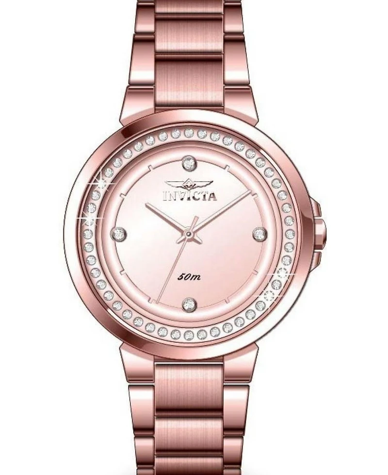 Invicta Women's 50167 Angel Quartz PC21S Metal Dial Watch