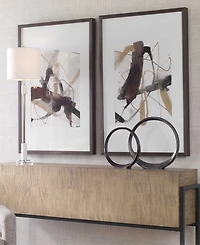 Uttermost Interjection Abstract Prints, Set of 2