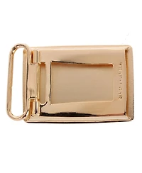 Trafalgar Men's Oval Signet Brass Based Compression Belt Buckle