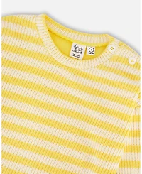 Deux par Deux Little Girls Striped Sweater