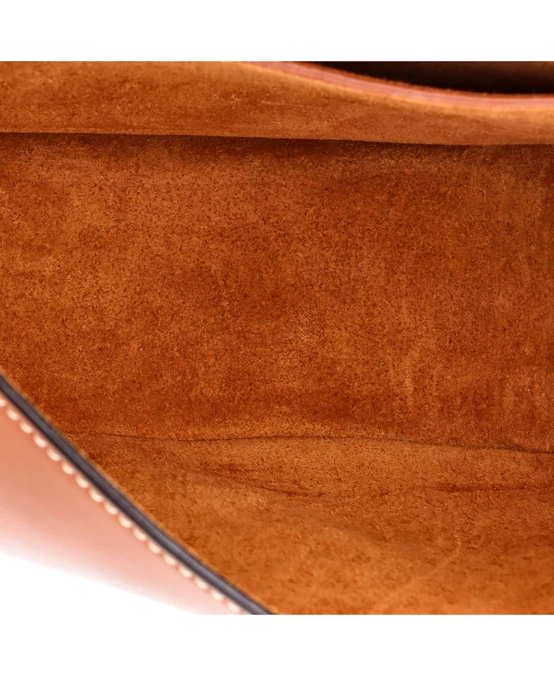 Pre-Owned Celine Cuir Triomphe Folco Bag Leather