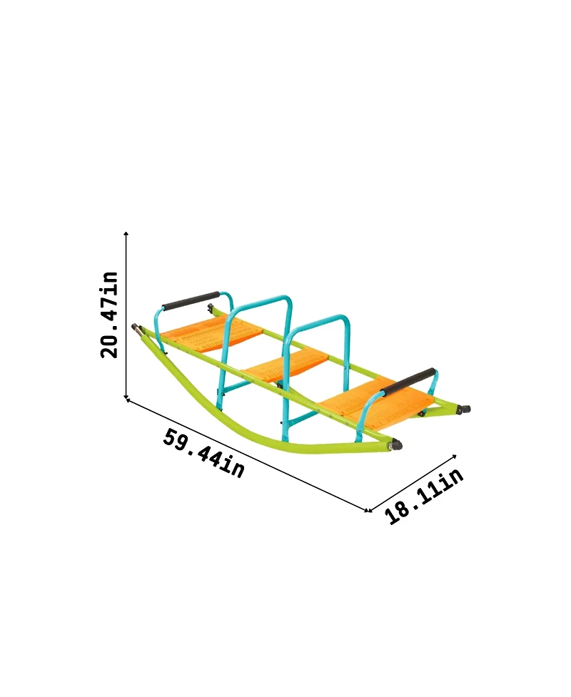 Mondawe Kids Seesaw Plastic Seat Playground Equipment