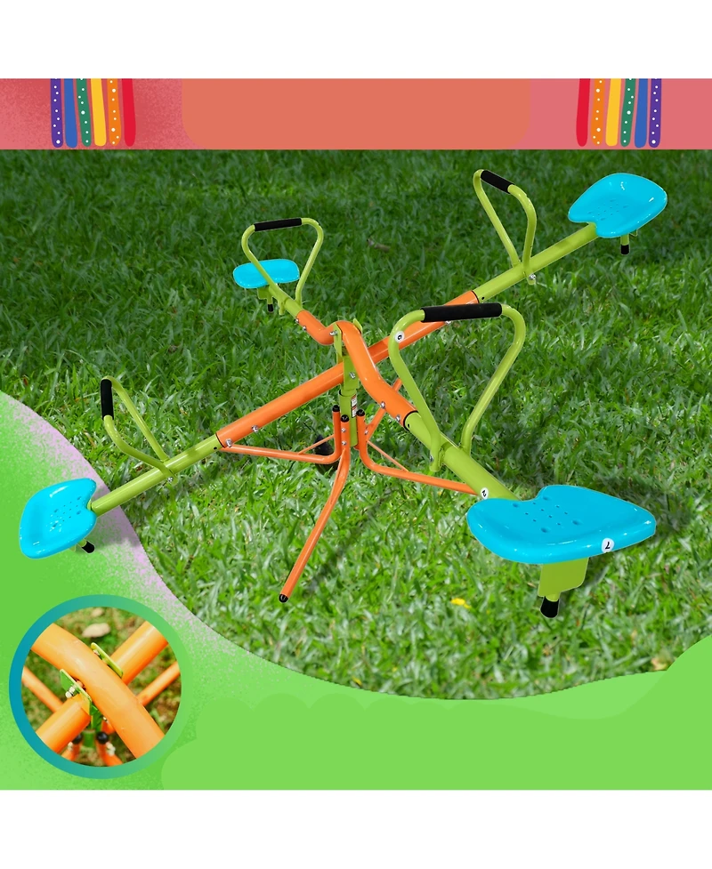 Mondawe Kids Seesaw Plastic Seat Playground Equipment