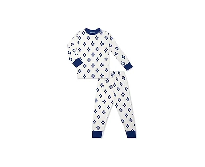 Everly Grey Toddler Girls Emerson Fitted Long Sleeve Two-Piece Pajamas