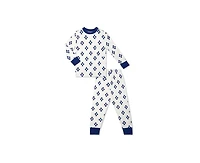 Everly Grey Toddler Girls Emerson Fitted Long Sleeve Two-Piece Pajamas