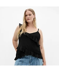 City Chic Women's Waverly Frill Top