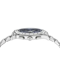 Ferragamo Men's Silver Stainless Steel Bracelet Watch, 42mm
