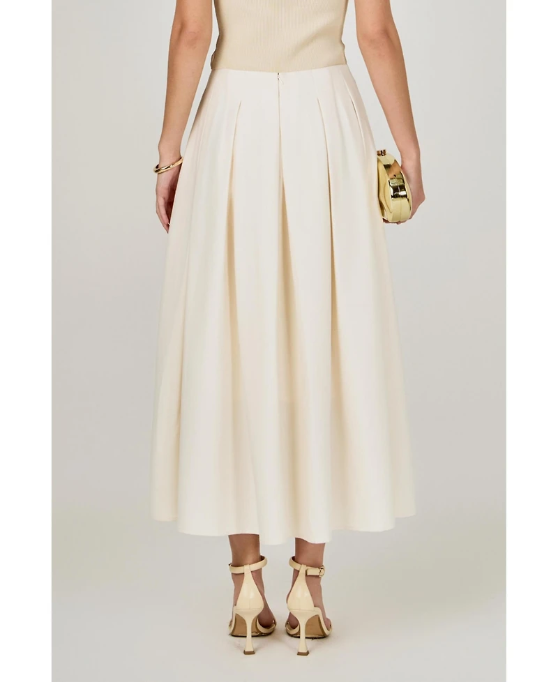 endless rose Women's Long Pleated Skirt