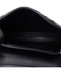 Pre-Owned Celine Small Besace 16 Bag Tweed and Leather