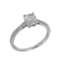 Tiffany & Co. Cushion Modified Diamond Novo Engagement Ring
