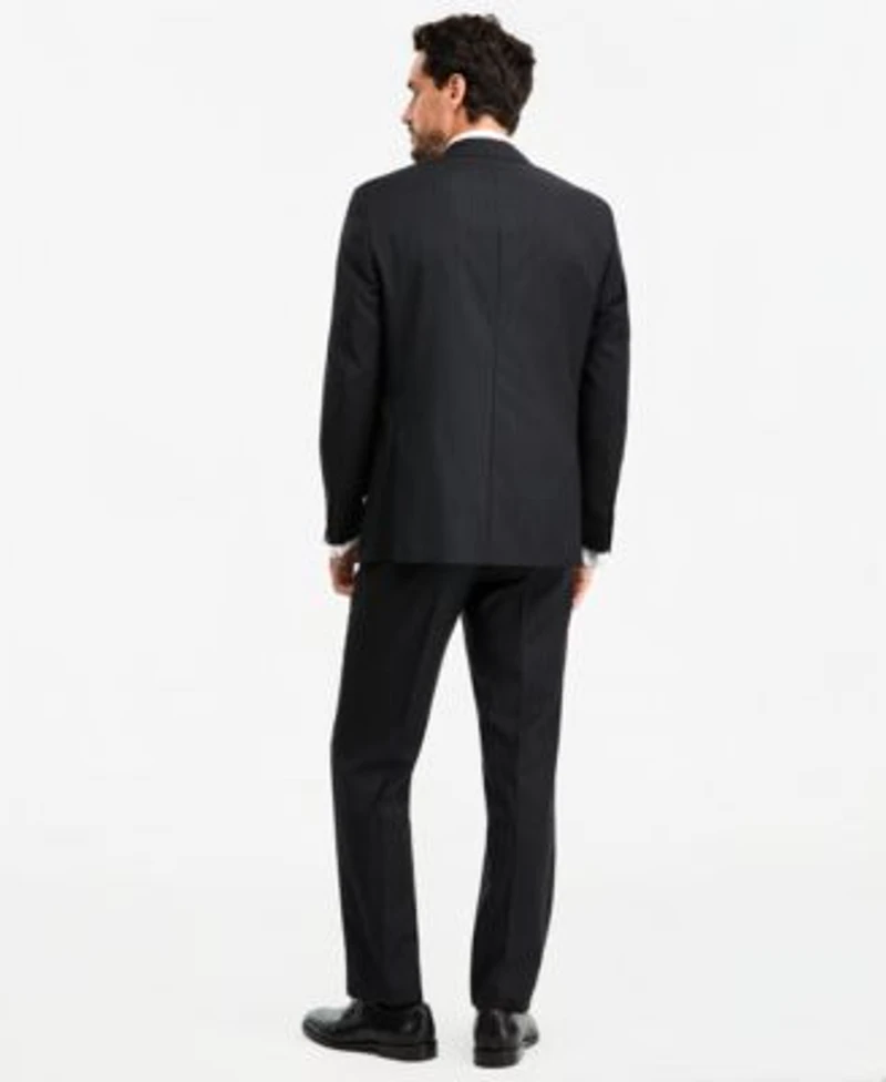 Michael Kors Mens Classic Fit Pinstripe Wool Blend Suit Separates