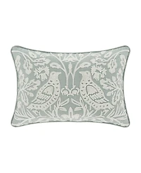 J Queen New York Garden View Decorative Pillow, 18" x 18"