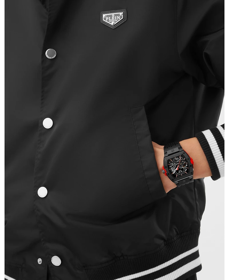 Philipp Plein Men's The Keleton 2.0 Ip Black Stainless Steel Bracelet Watch, 44mm