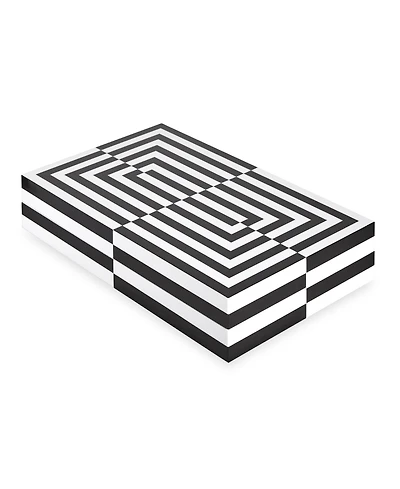 Jonathan Adler Op Art Backgammon Set