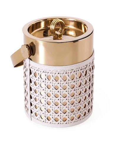 Jonathan Adler Basketweave 55 oz. Ice Bucket
