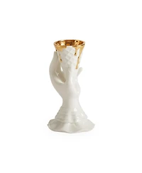 Jonathan Adler Gilded 8 oz. I-Scream Vase