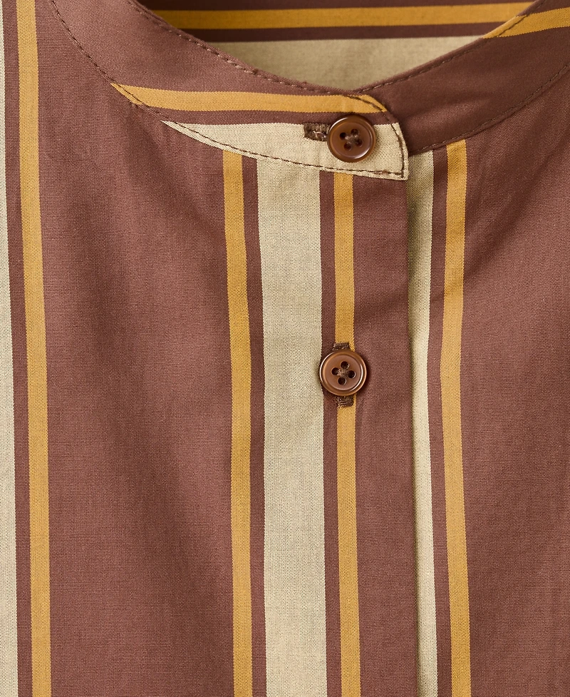 Mango Women's Stripe Printed Midi Caftan