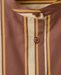 Mango Women's Stripe Printed Midi Caftan