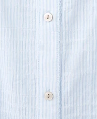 Mango Women's Two-Piece Cotton Pajama Set