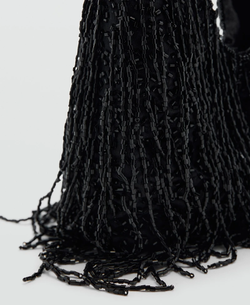 Mango Women's Fringed Handbag