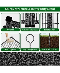 Aostirmotor Portable Outdoor Dog Playpen for Rv, Camping & Yard – 16 Extra-Wide Panels