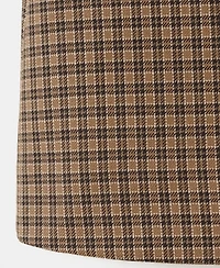 Mango Women's Houndstooth Short Skirt