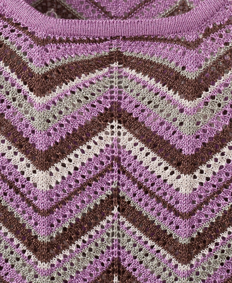 Mango Women's Printed Knit Top