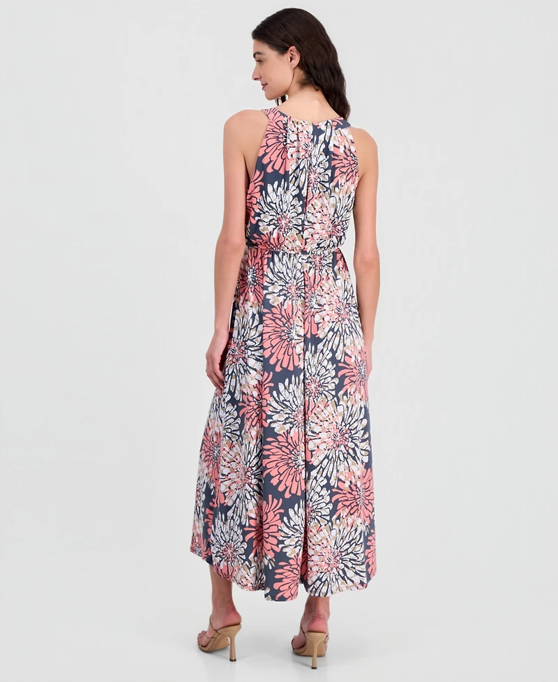 Robbie Bee Women's Halter Maxi Dress