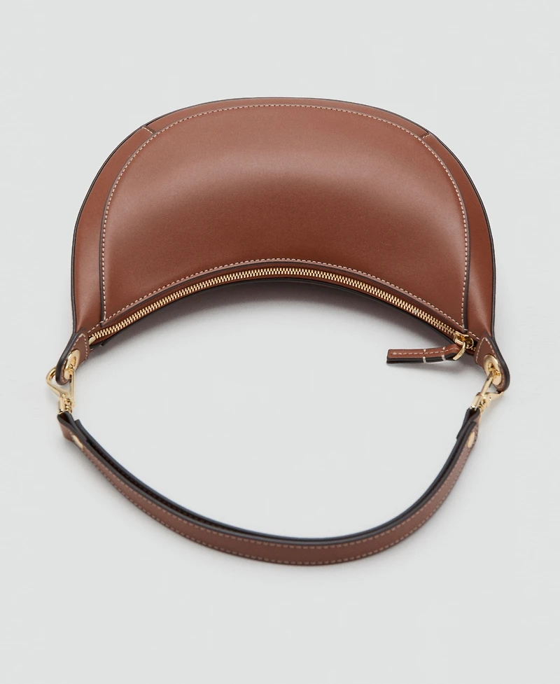 Mango Women's Oval Shoulder Bag