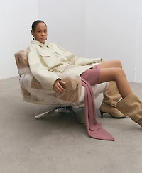 Mango Women's Pockets Oversized Parka