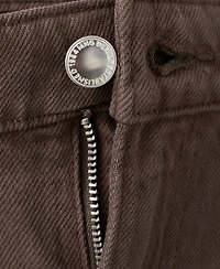 Mango Women's Cuffed Hem Balloon Jeans