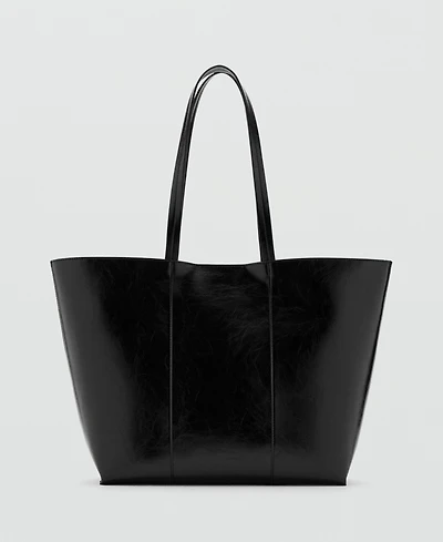 Mango Women's Large Shopper Bag