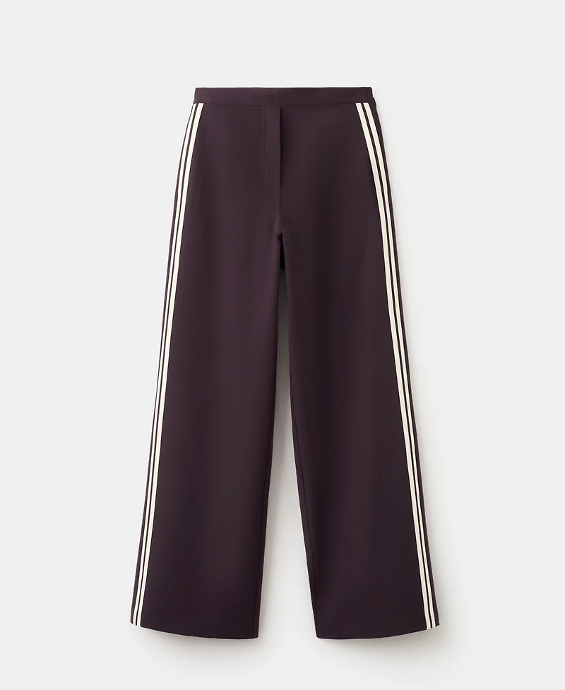 Mango Women's Combined Striped Pants