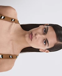 Mango Women's Striped Knit Top