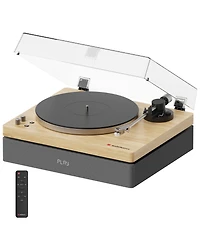 AudioSource Vinyl Record Player, All-in-one Turntable with 2.1 Channel Built-in Speaker, Bluetooth 5.4, 120W, Built-in Subwoofer