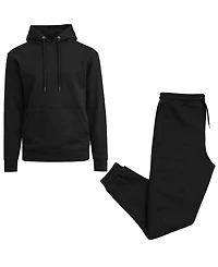 Q-Active Men's Soft Fleece Pullover Hoodie & Sweatpants Jogging Set