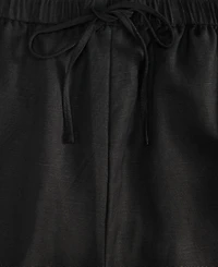 On 34th Women's Linen-Blend Drawstring Pants, Macy's Exclusive