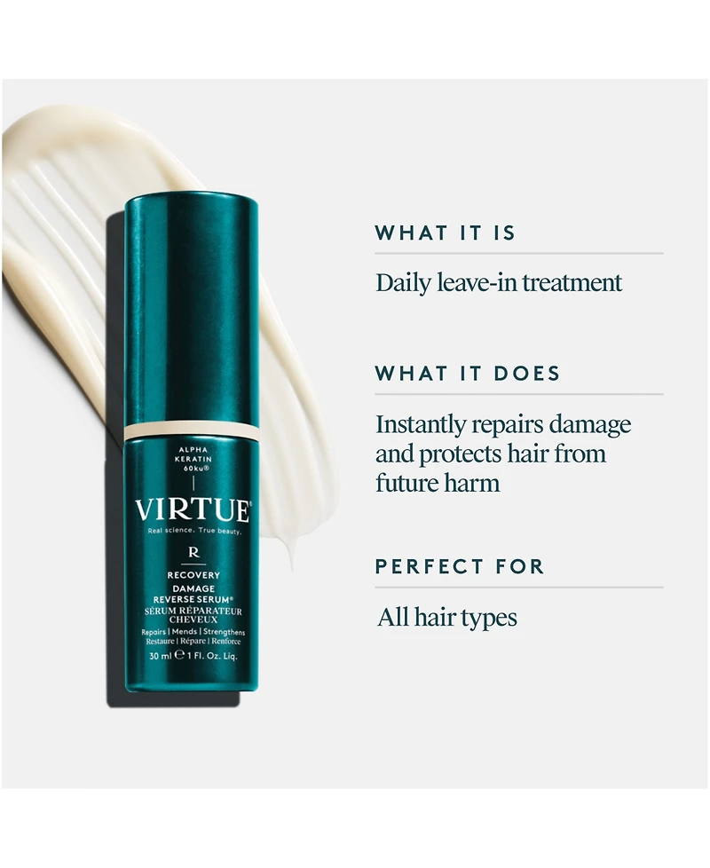 Virtue Damage Reverse Serum, 1.01 oz.