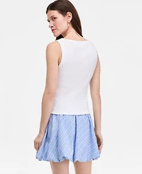 On 34th Women's Boatneck Tank Top , Macy's Exclusive