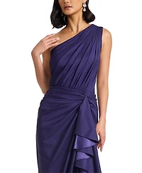 Tadashi Shoji Women's Lena Waterfall Drape Gown