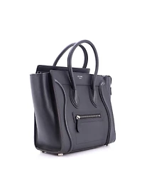 Pre-Owned Celine Micro Luggage Bag Grainy Leather