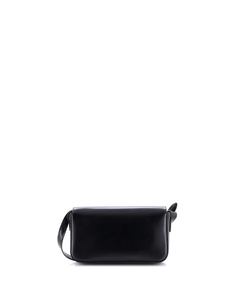Pre-Owned Celine Triomphe East-West Shoulder Bag Smooth Calfskin