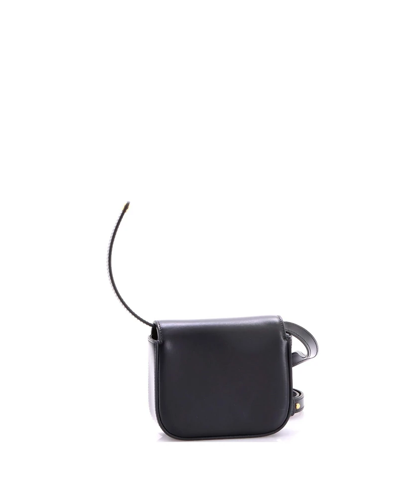 Pre-Owned Celine Mini Claude Shoulder Bag Triomphe Coated Canvas