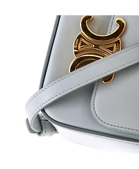 Pre-Owned Celine Mini Triomphe Shoulder Bag Smooth Calfskin