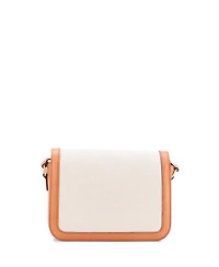 Pre-Owned Celine Medium Triomphe Shoulder Bag Canvas with Leather