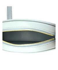 Pre-Owned Celine Triomphe Oval Crossbody Bag Leather