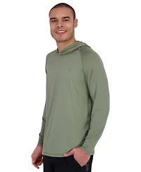 Spyder Men's Raglan Long-Sleeve Upf 50+ Rashguard