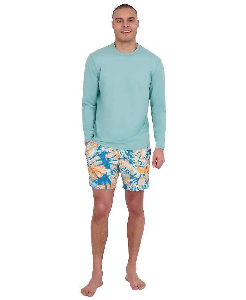 Spyder Men's Core Long-Sleeve Crewneck Upf 50+ Rashguard