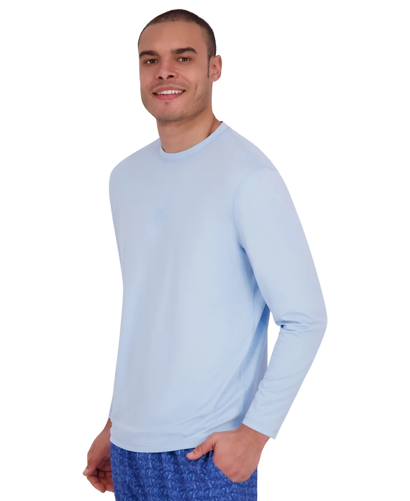 Spyder Men's Core Long-Sleeve Crewneck Upf 50+ Rashguard