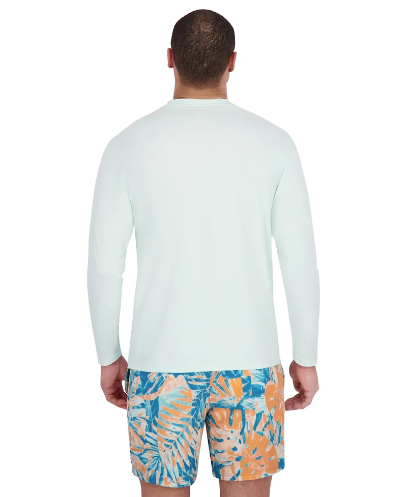 Spyder Men's Core Long-Sleeve Crewneck Upf 50+ Rashguard